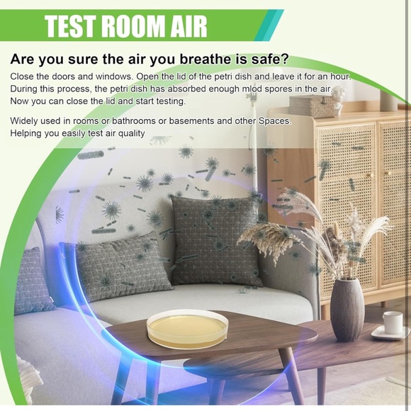 Mold Testing Kit with 12 Individual Tests - Picture 5 of 7